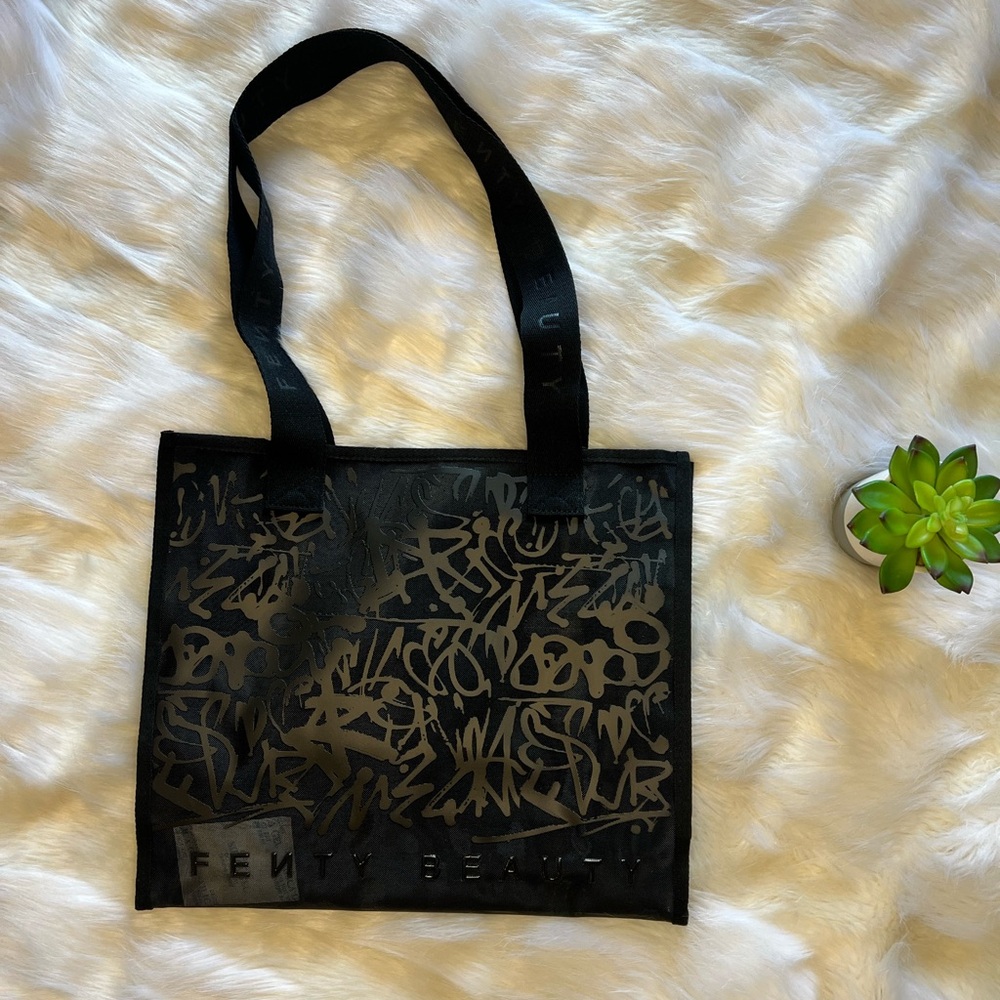NWT Fenty Beauty by Rihanna | Lazer Graphic Mesh Tote Bag